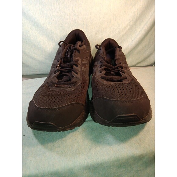 asics gel contend 8 mens size 15 shoes black athletic running sneaker - Picture 3 of 6
